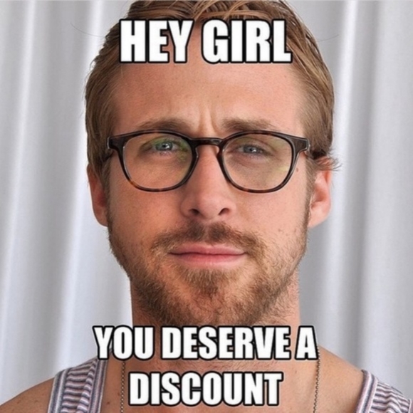 YOU DESERVE A DISCOUNT - SEND ME AN OFFER